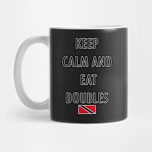 Eat Doubles T-shirt Trini Food - Trinidad Tshirts Mug